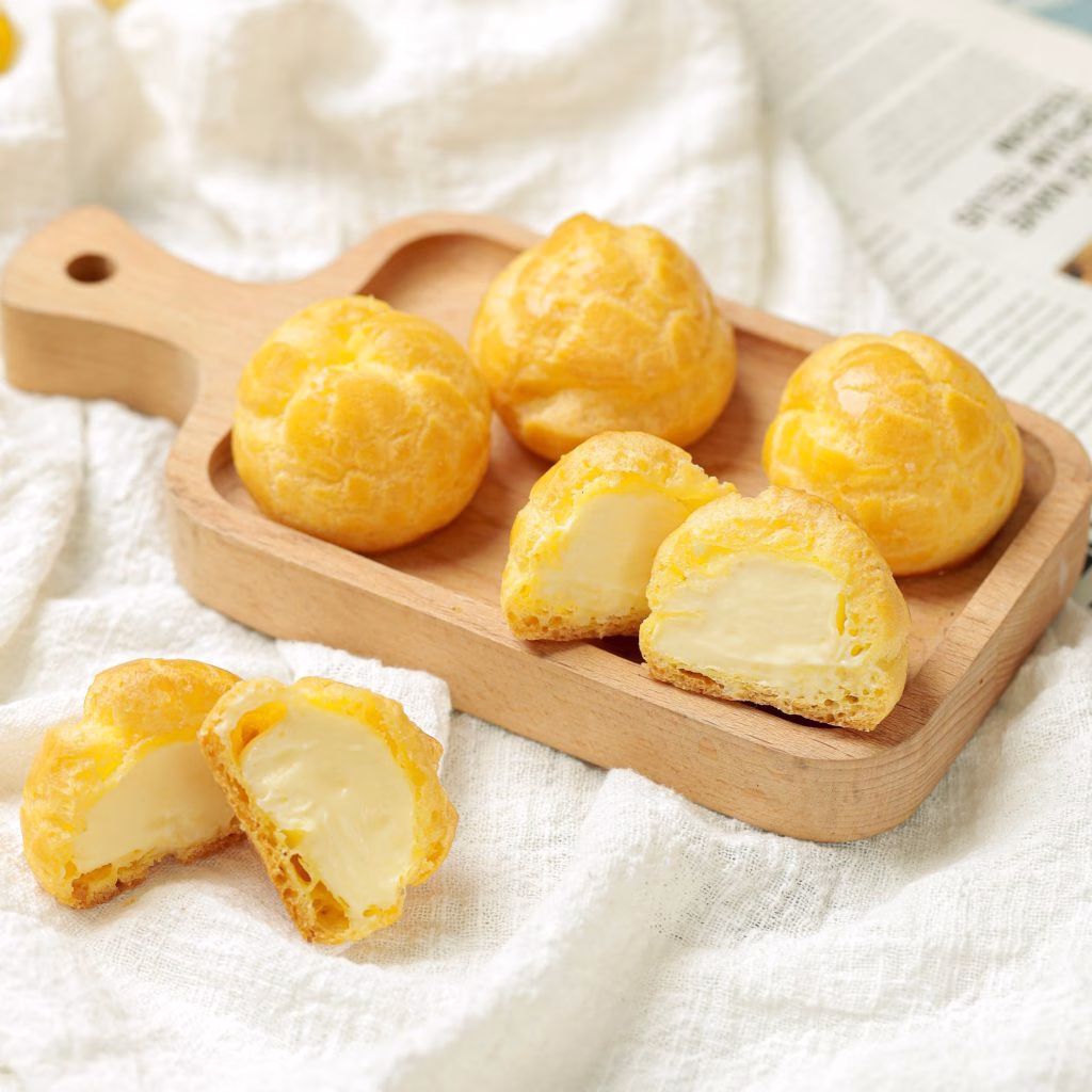 Bánh Su Kem Nhân Mặn – Mềm Xốp, Thơm Béo